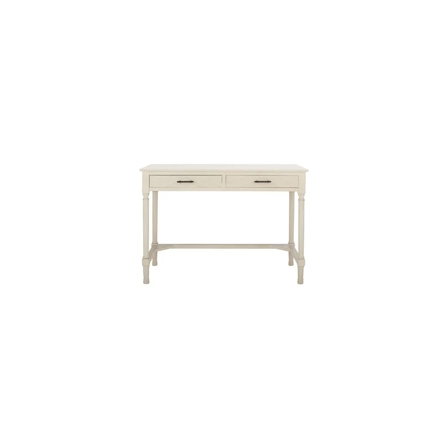 White 2-Drawer Computer Desk Home Office Workstation Table, Customized