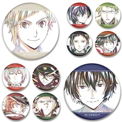 Nakajima Atsushi Dazai Osamu Ryunosuke Akutagawa Izumi Kyouka Nakahara Chuya Cute Brooch Pins Comic Characters Badge on Backpack