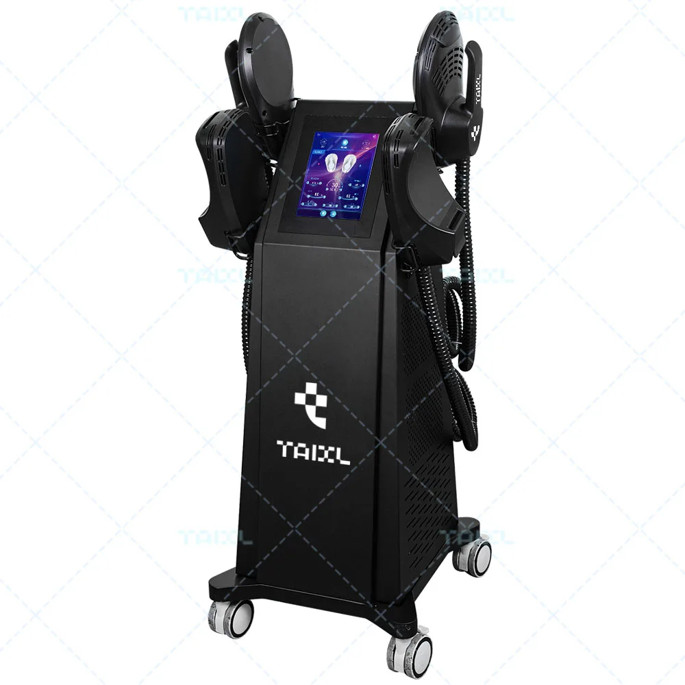 EMS RF Body Sculpting Electromagnetic Muscle Building Machine 15 Tesla Fat Burning Body Carving Equipment For Beauty Salon TAXIL