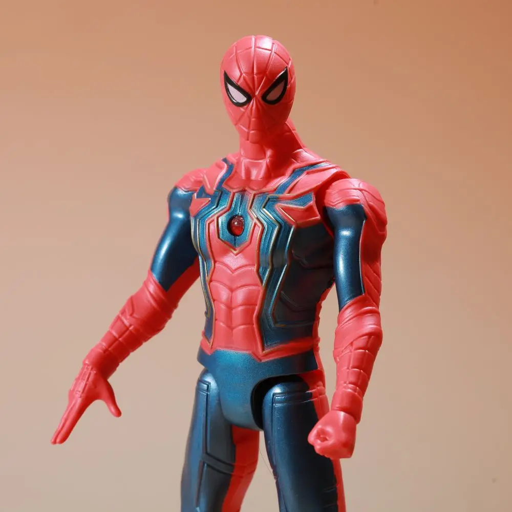 Spiderman Anime figura de acción de juguete Marvel PVC muñeca ornamento colección modelo niños juguetes niños regalos de cumpleaños de Navidad