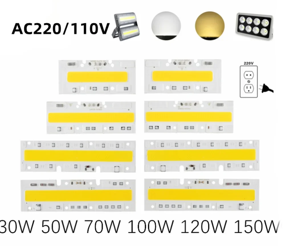 Led Cob Chip 30W 50…