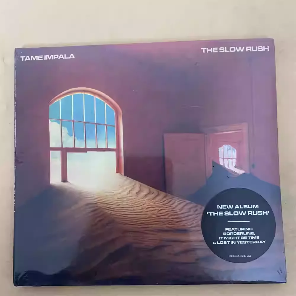 Álbum de Rock Psicodélico Clásico y Rock Alternativo, CD de Música Tame Impala, The Slow Rush, Disco Musical, Bandas Sonoras de Cosplay, Caja de Regalo