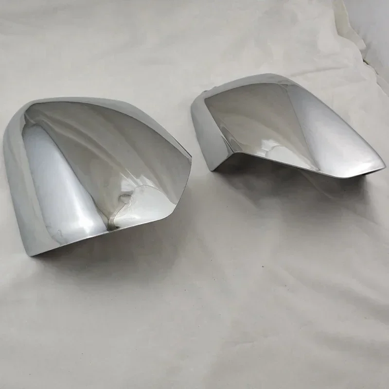Car Door Rearview Mirror Cover Paste Type Door wing mirror Cap For Mitsubishi Triton L200 2005-2014 Pajero Sport 2011