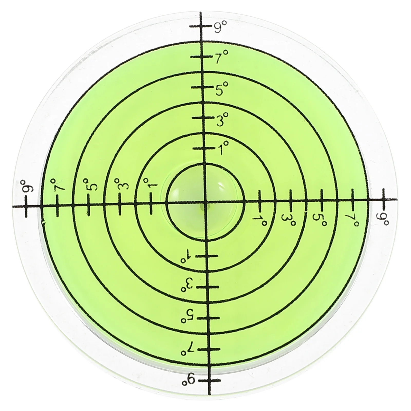 Spirit Level High Precision Golf Ball Mark Plastic Lightweight Markers Bubble Measuring Tool