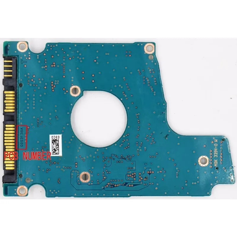 G003138A  G002439-0A  G002706A  G002587-0A  G002915A  Toshiba Hard disk circuit board