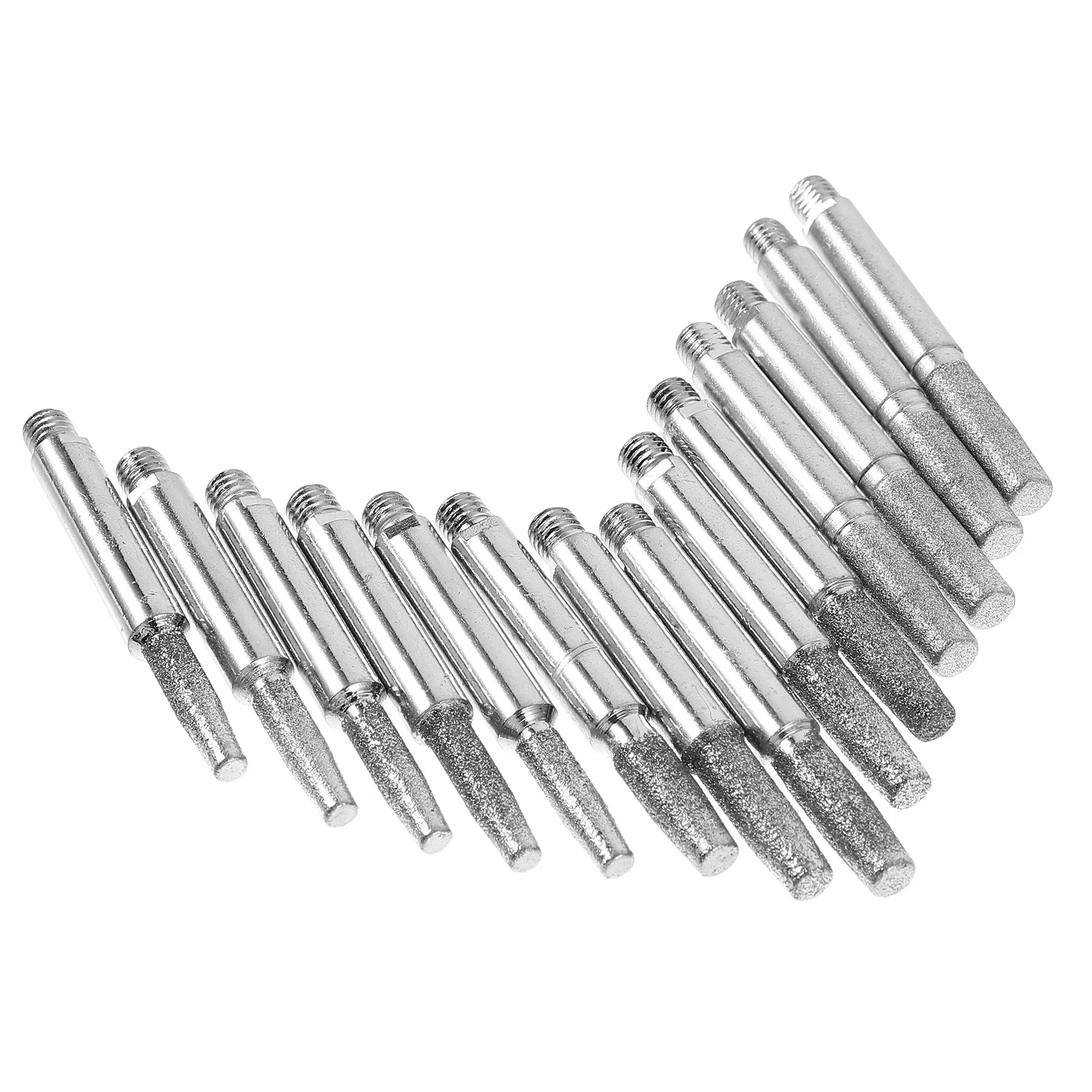 

12 шт., точильные камни для бензопилы, шлифовальный набор различных размеров, железный корундовый профессиональный инструмент для заточки, шлифовальный камень для бензопилы