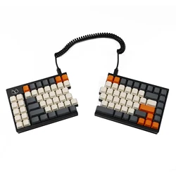 Split 75% FL84 Forever Love 84 CNC Aluminum Case Plate Hotswap RGB Fully Programmable PCB Stabilizers DIY Kit VIA VIAL Supported