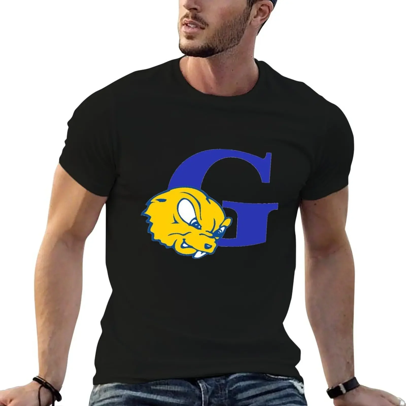 

Goucher College T-Shirt basketball graphic tees oversize t-shirts man clothes summer tops men clothes