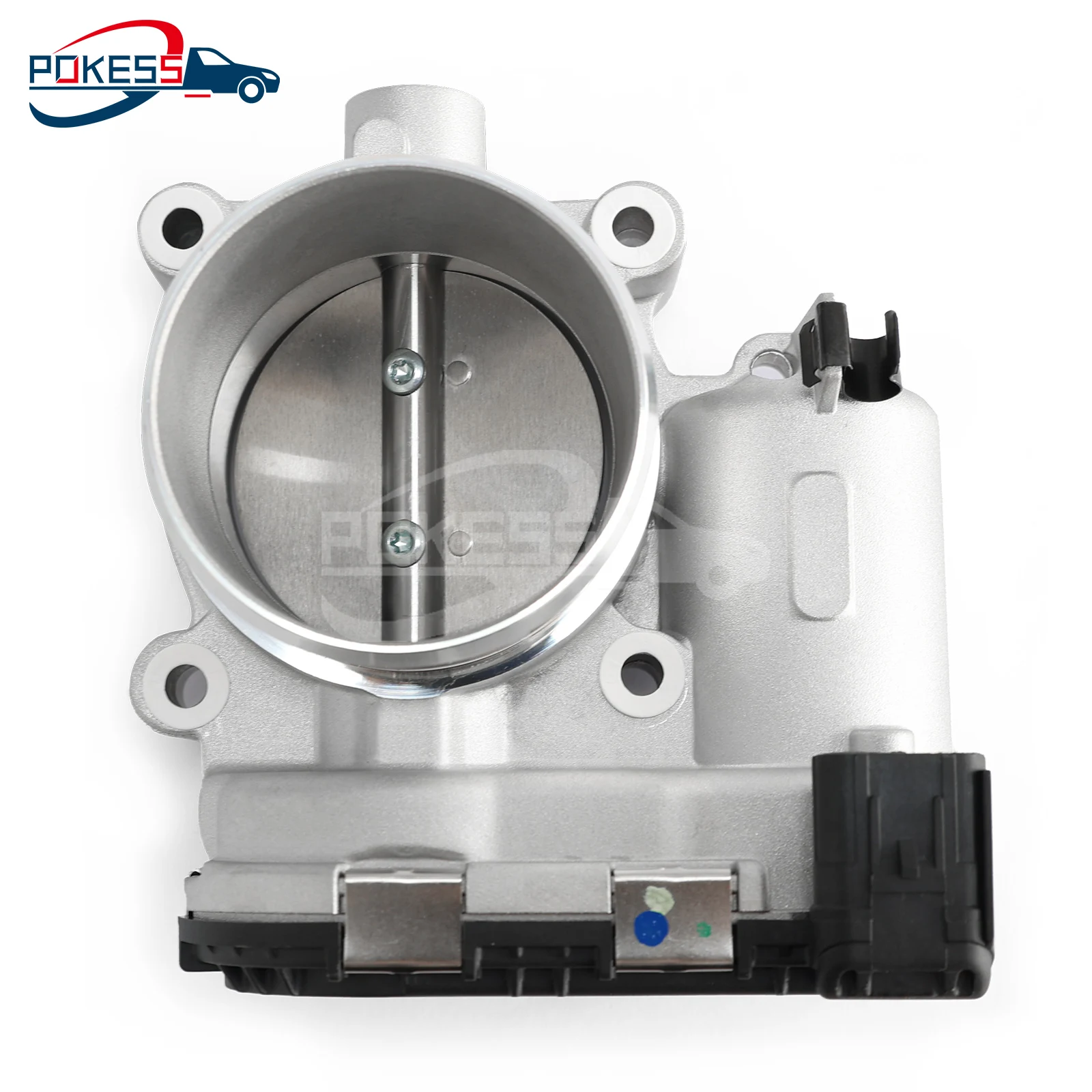 POKESS Throttle Body With Position Sensor For Ford Focus 12/Escape 13/Edge.Taurus.Mondeo.EcoSport.Explorer 2.0T DS7E9F991BB