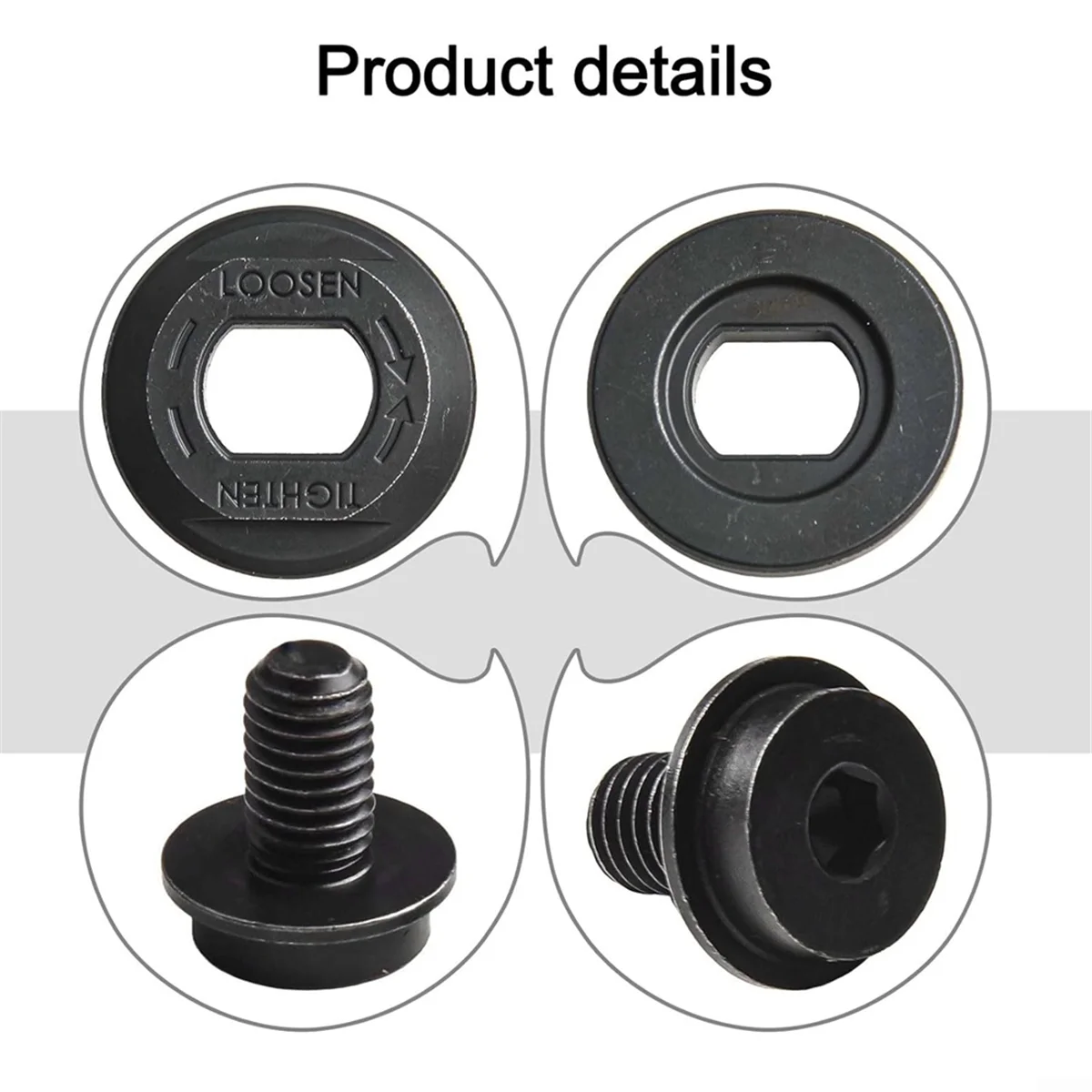 

AA98 N621119 Steel Outer Clamp Washer Blade Circular Saw Bolt for DCS391 DCS367 DCS565,New Compatible-Replacement