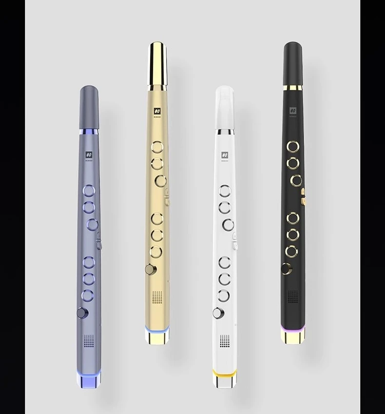 Electric Wind Instrument, Electronic Saxophone, Hulusi, E-Flute, Portable for Beginners, Seniors, Multi-Function Musical Device