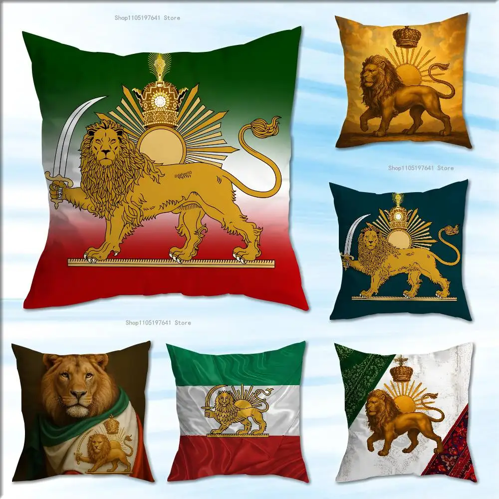 

For Iranian Make Iran Great Again Pillow Case Cushion Cover Home Decor Birthday Gift Pillowcover