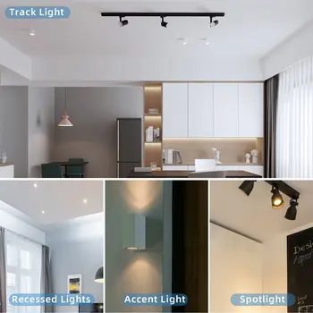 1-10個裝 LED 射燈 GU10 AC220V LED 節能燈泡 3W 6W 9W 12W LED 燈射燈泡 38 度燈管 家用 10 最佳銷售 GU10 220V LED燈 - №8