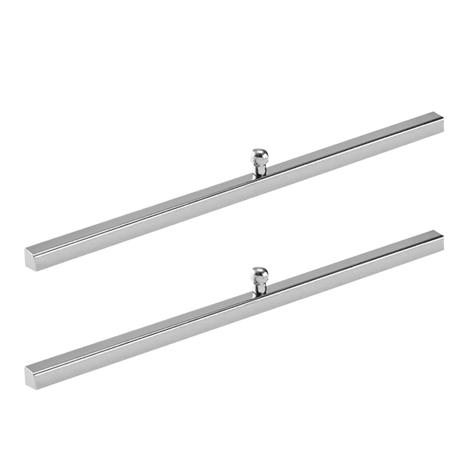 2Pcs Waterproof Stainless Steel Calligraphy Paperweight Durable Easy Clean Paper Pressing Tools Calligraphy Training Supplies