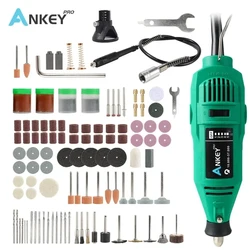 ANKEYPRO 180W 전동 공구 Dremel 액세서리 조각사 전기 드릴 220 V 미니 로타리 공구 배터리 마이크로 파워