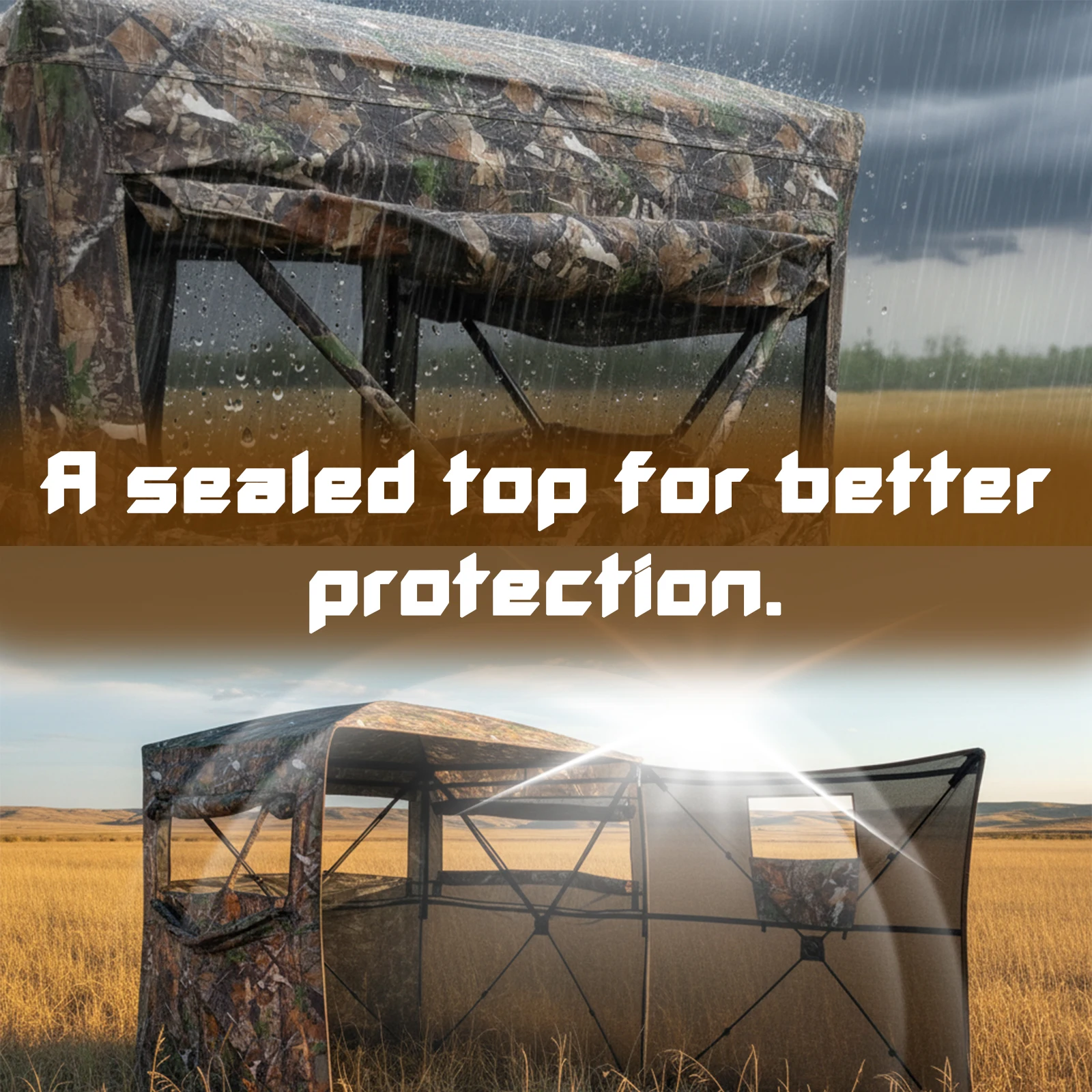 Pop Up Hunting Blind 360 Door  - огляд і ціна Hunting Outdoor Watch