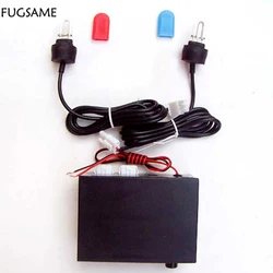 Type R 12V 55W Multi-Function Adjustable Warning Strobe PS704-2 U Tube Flashing Lights with Retail Package Free Shipping