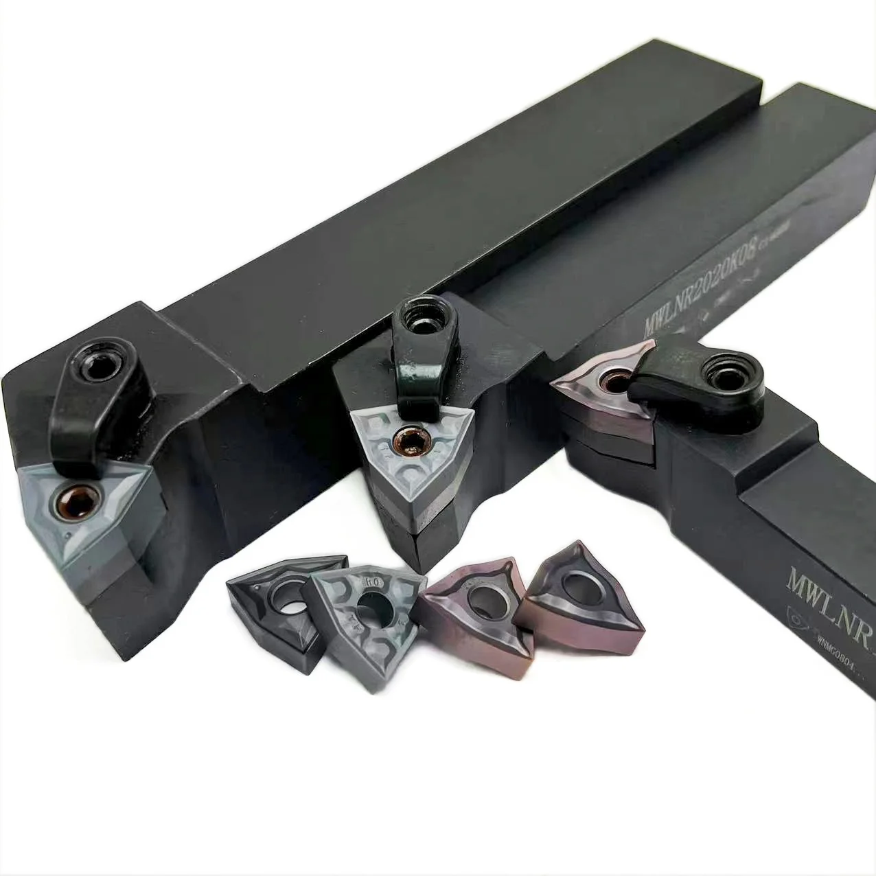 Porte-outil de tournage externe, serrage CNC, coupe de tour pour tary MG080sediYBG205, inserts, MWLNR1616H08, MWLNR2020K08, MWLNR2525M08