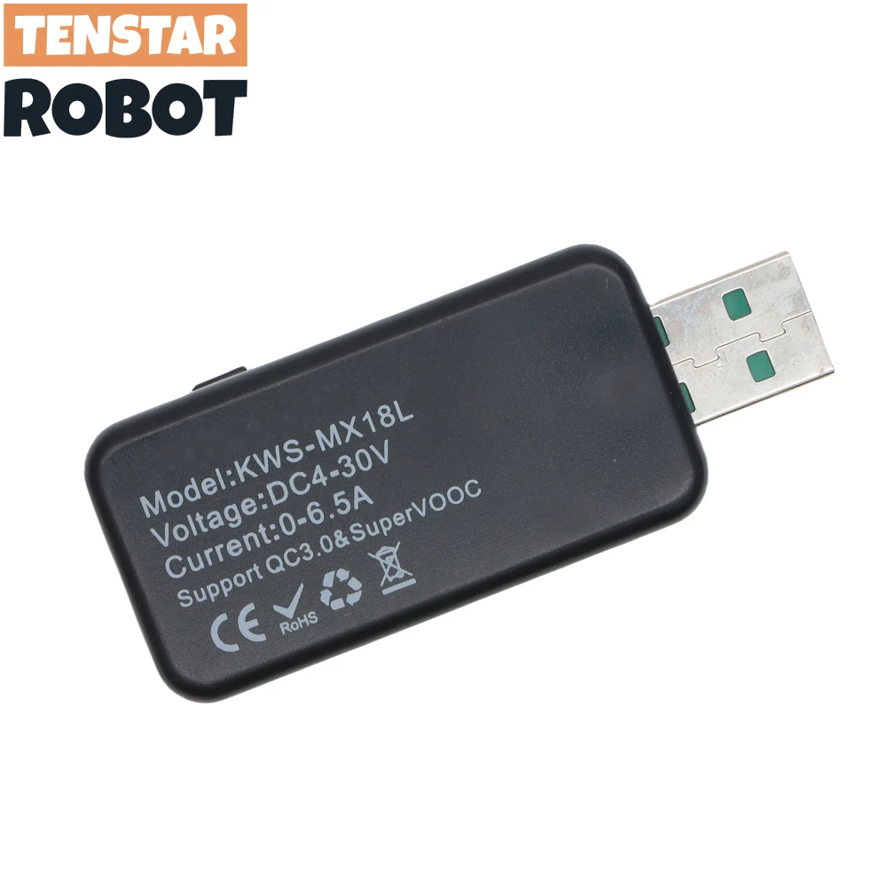 Tester USB 10 w 1 Cyfrowy woltomierz DC Amperimetro Miernik napięcia prądu Amp Volt Amperomierz Detektor Wskaźnik ładowarki Power Bank