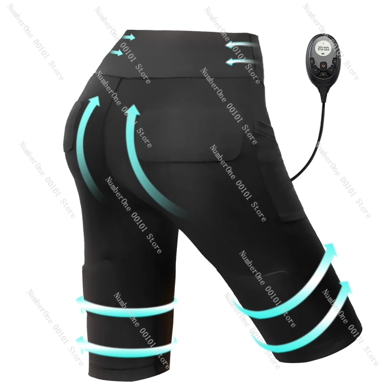 

Home Gym Buttock Hip Lifting Gym Pro Shorts Electric Muscle Stimulator EMS Pants Body Shaper Gym Fitness Set