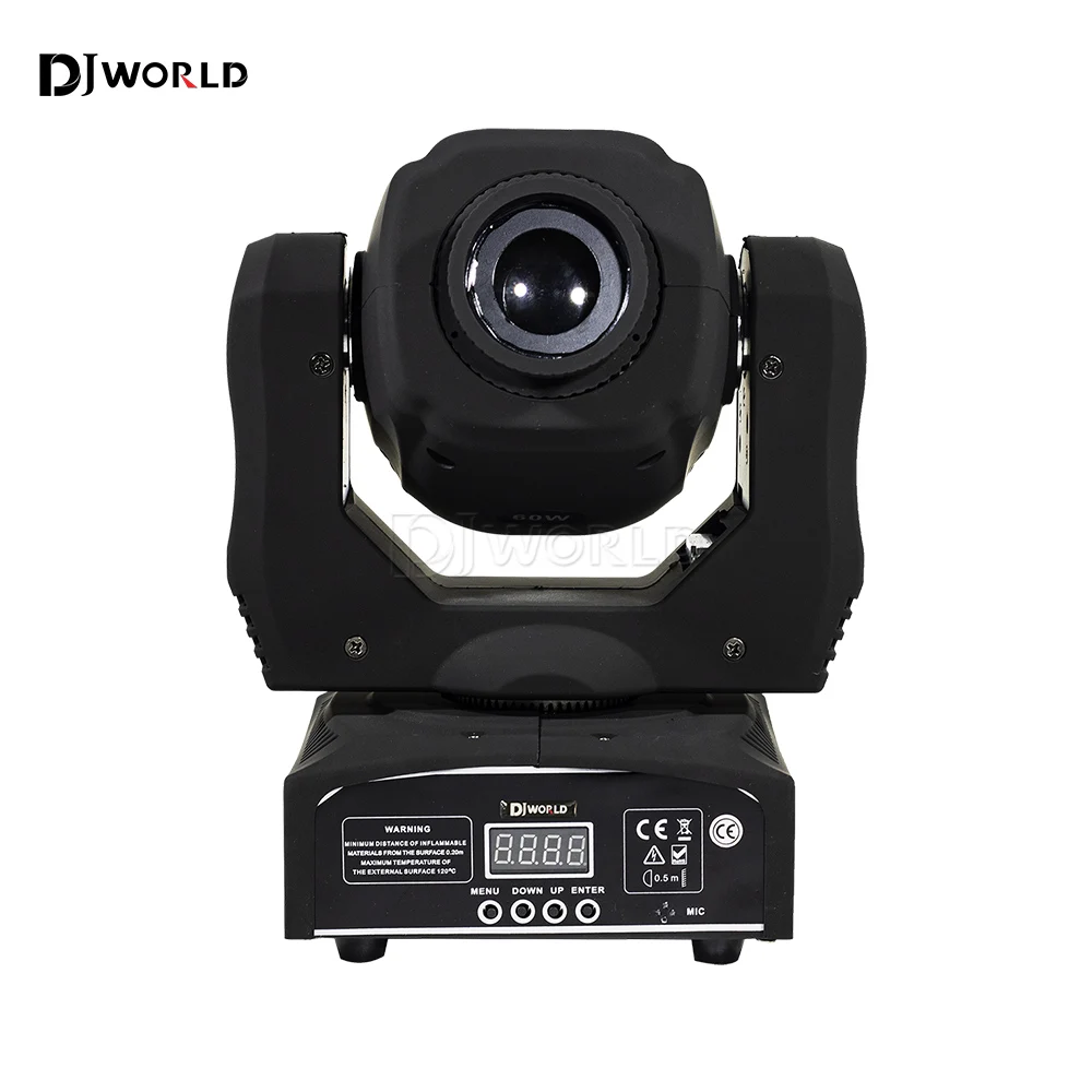 

60W Moving Head LED Spot Gobo Light Manual Focus With DMX Controller Rotating LED Stage Pattern Light For Dj Disco Party Clubs