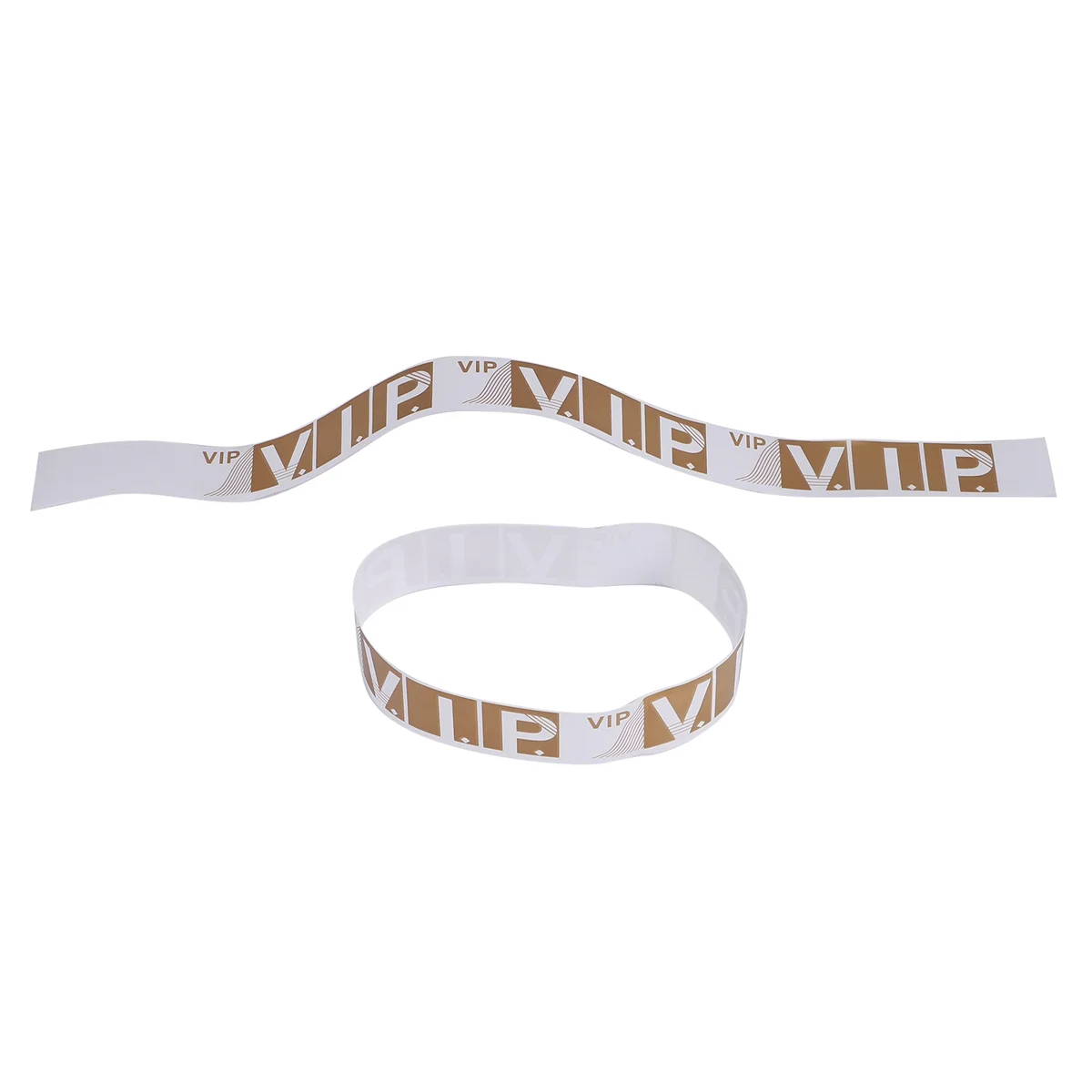 500 Pcs VIP Wristbands Lightweight Event Bracelets Personalized Party Wrist Bands Colored Waterproof Armband