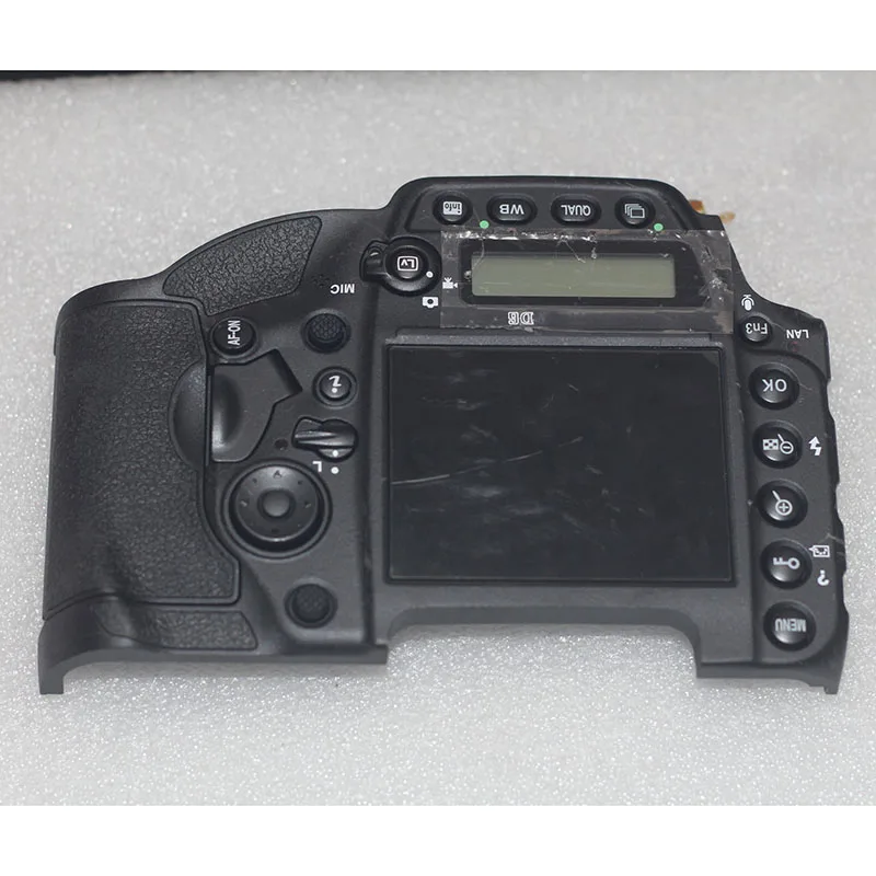 New complete back cover assy with LCD screen and buttons repair parts for Nikon D6 SLR (CF edition)