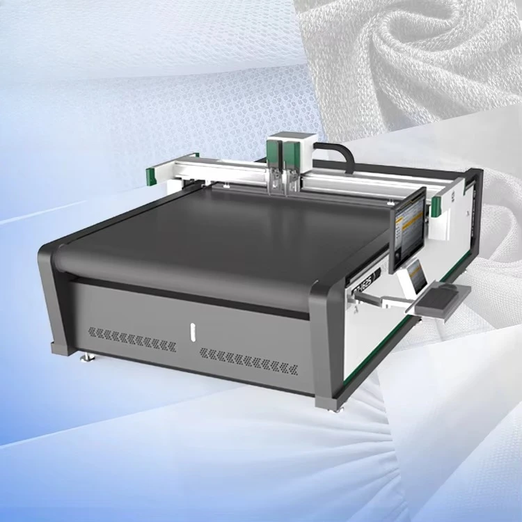 Industrial Economical Automatic Fabric Cutting Machine Price Garment Apparel Oscillating Knife CNC Textile Cloth Cutter