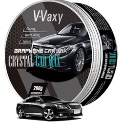 Film de revêtement de surfaces en céramique noire, avertissement automatique, placage de cristal, dur, brillant, détails de voiture, polissage, fournitures de voiture, 200g