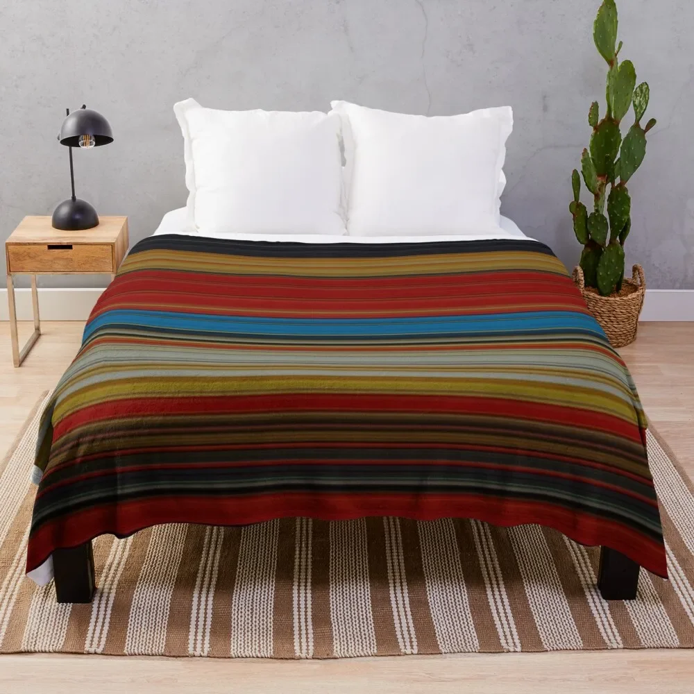 

Mexican Poncho Background Throw Blanket No Pilling Soft Warm Blanket for Bed