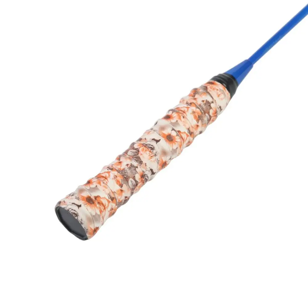 Sports Leopard Print Racket Sweatband Non-slip Winding Bicycle Handle Winding Strap Pu Breathable Tennis Tape Bicycle Handle