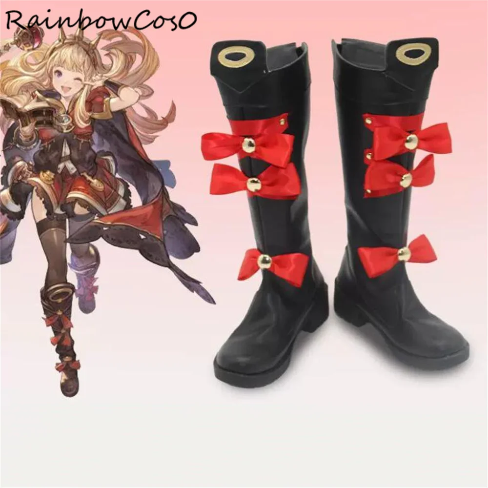 

Cagliostro Granblue Fantasy Cosplay Shoes Boots Game Anime Party Halloween Chritmas RainbowCos0W3828