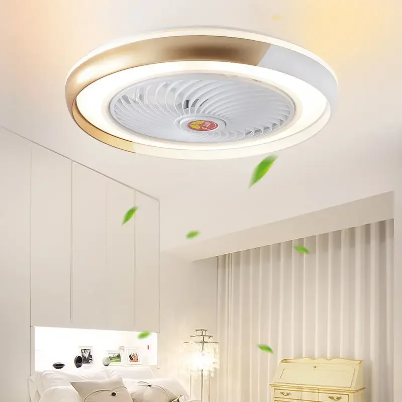 

APP smart ceiling fan with light remote control fans with lights ventilator lamp air cool bedroom decor 50cm modern