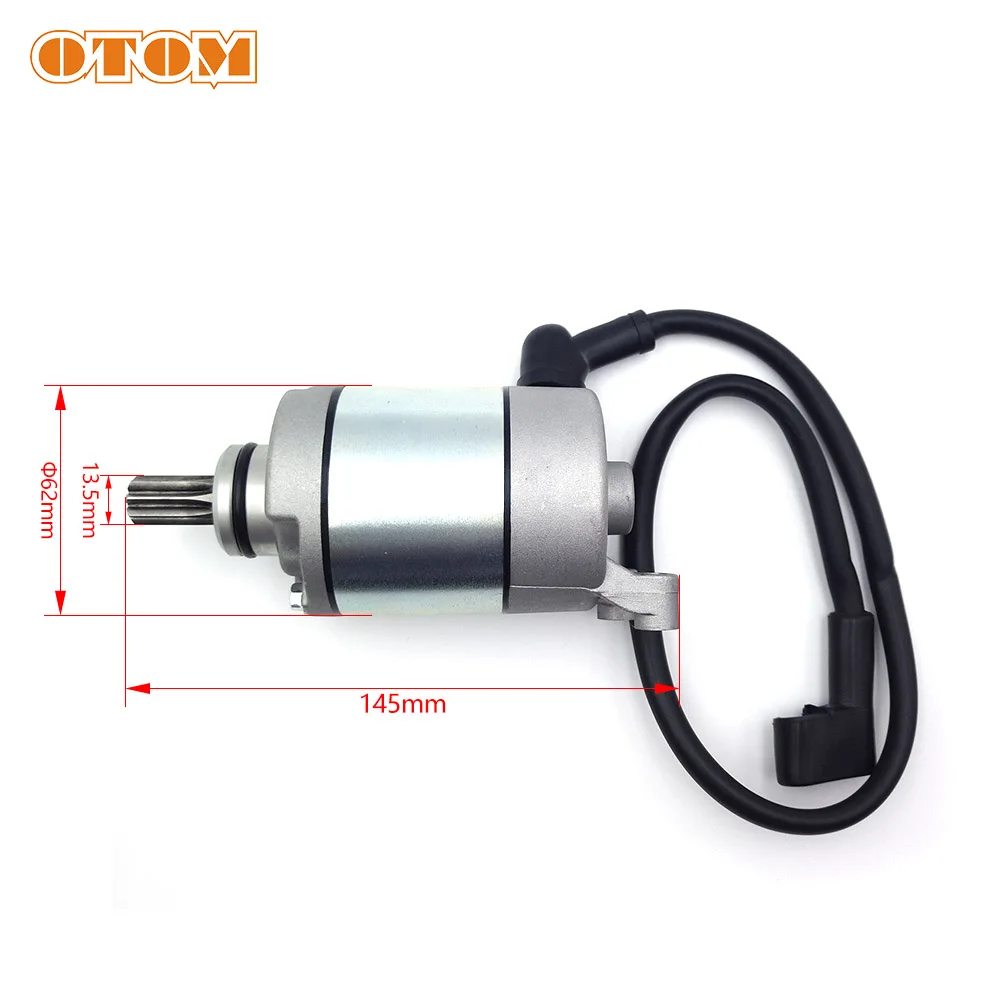 Motorcycle Accessories Starter Motor Engine 8 Teeth Starting For ZONGSHEN NC250 ZS177MM 4T Water-Cooled Pit Dirt Bikes Motocross