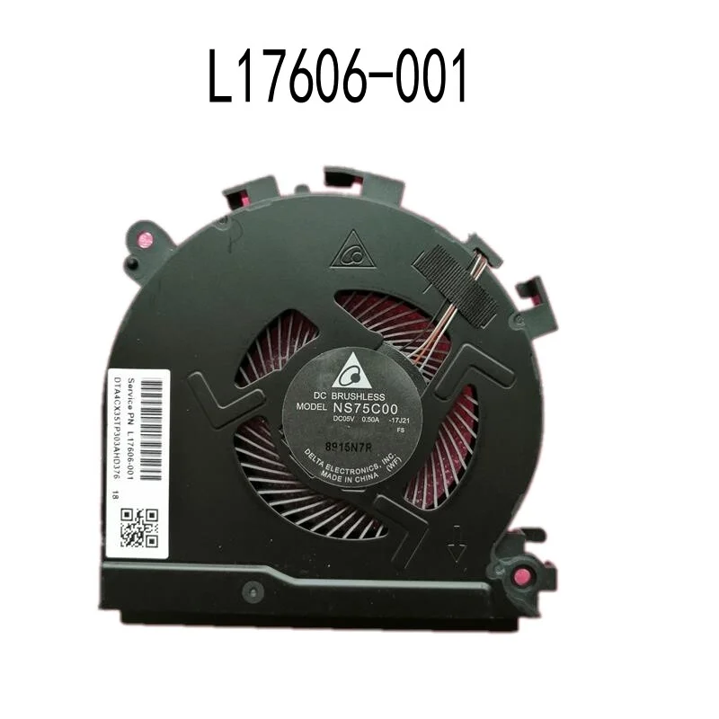 CPU GPU Cooling Fan For HP Spectre X360 15-CH 15-CH011dx  L17605-001 L17606-001