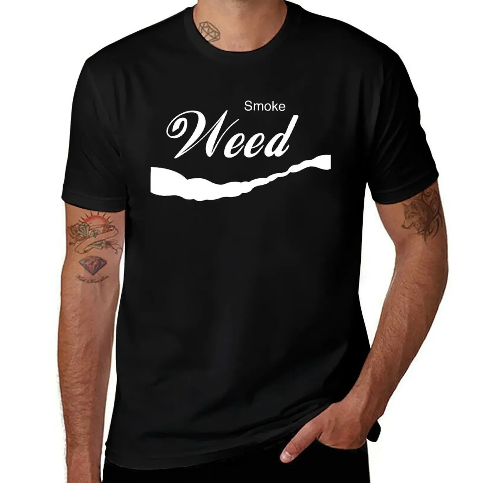 Smoke Weed Funny T-Shirt tees cheap stuff mens fashion