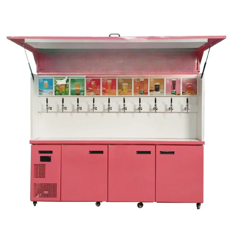 Commercial bar pub craft feng shui cooling integrated draft beer machine, beer wall refrigeration equipment