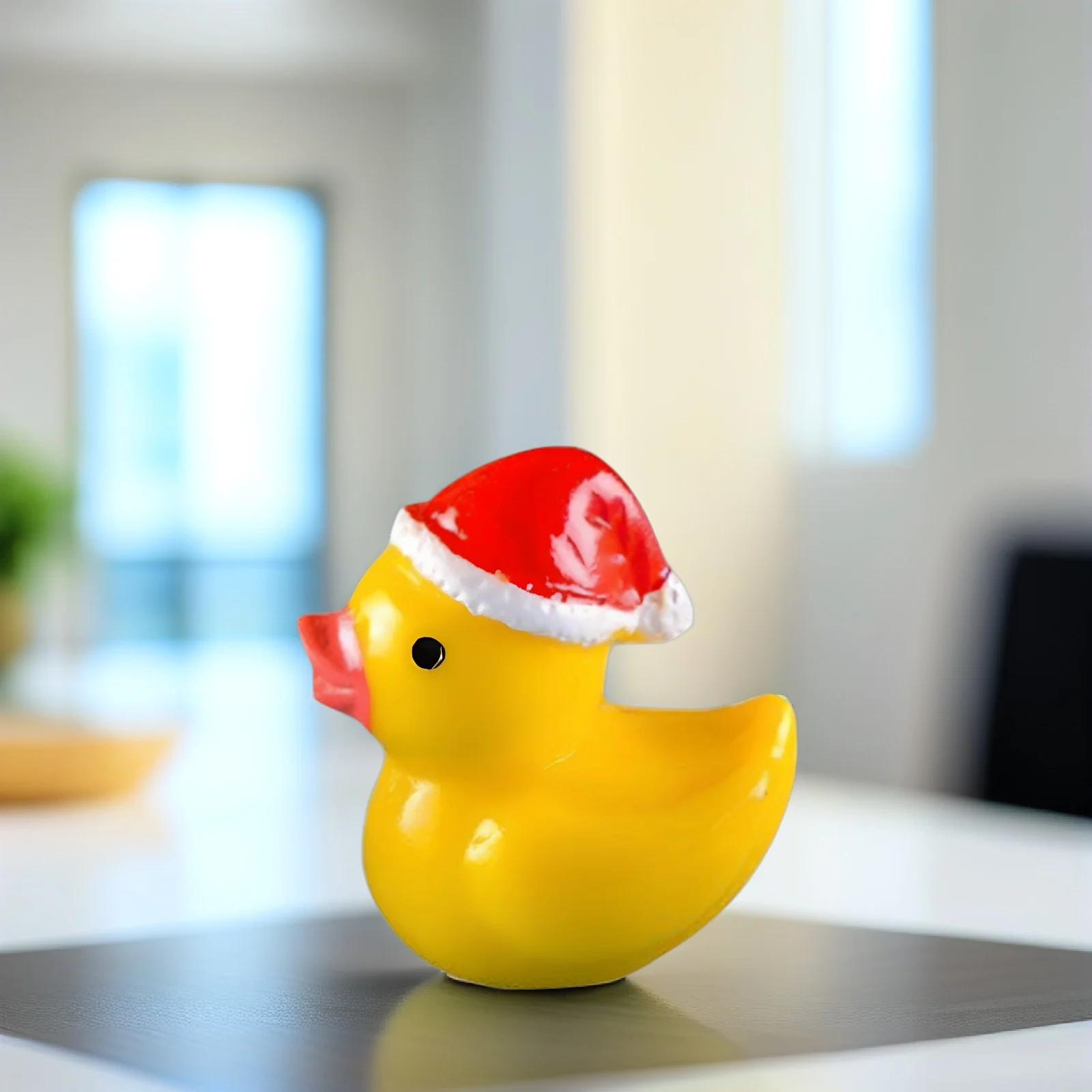 

20Pcs Moss Terrarium Mini Resin Ducks Christmas Decorations for Bonsai Garden Micro Landscape Tiny Animal Ornaments