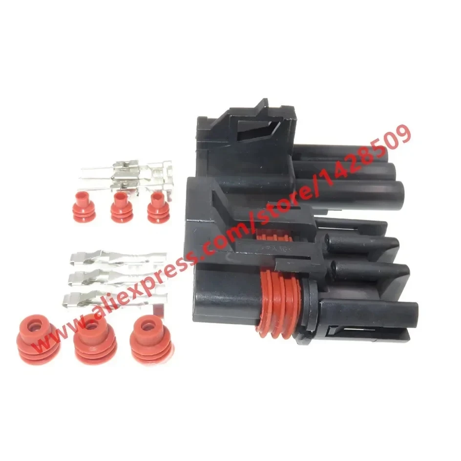 1 Pcs 3 Pin Female Male Sealed Auto Connector Waterproof Wiring Harness Housing Plug 12040977 15300003