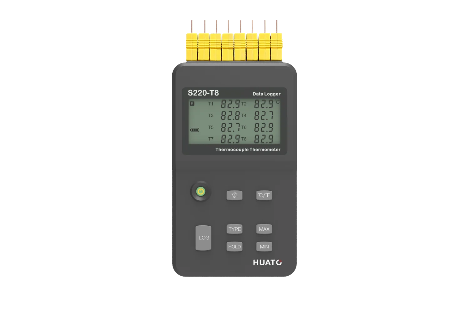 Thermal Measuring Instrument 8 Channel S220-T8 Thermocouple Data Logger Laboratory Incubator