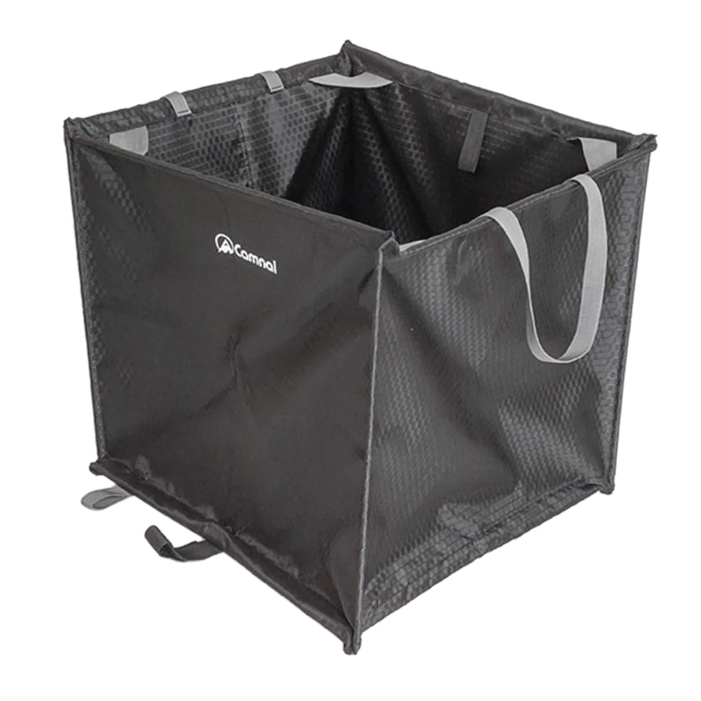 Foldable Throw Line Cube Storage Container for Arborist Surgery Outdoor