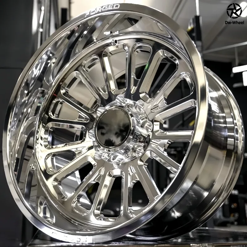 

Кованые легкосплавные диски DW с полированным глубоким ободом, хромированные, многоспицевые, для пикапов и внедорожников Chevy Silverado 1500, 2500, 3500, F-серии