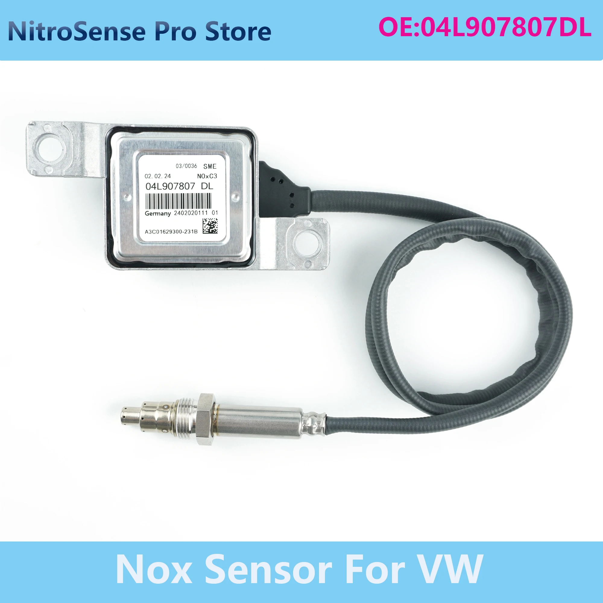 

Nitrogen Oxygen Sensor 04L907807DL 04L 907 807 DL For VW Tiguan I 5N Sharan II 7N1 For SEAT Alhambra II 710 711 For AUDI Q3