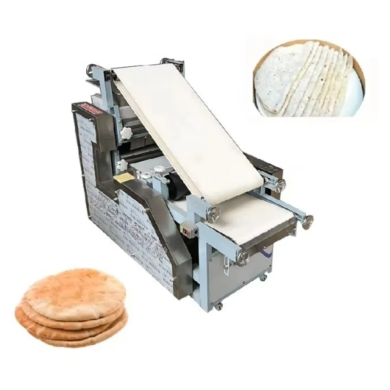 

Fully Automatic Electric Commercial Bread Machine Flat Arabian Pitanarotti Tortilla Pancake Press - Core Motor