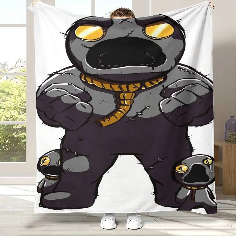 Game The Binding Of Isaac Soft Flannel Throw Blanket,Cozy Warm Blanket for Bed,Sofa,Living Room,Picnic,Camping,Home Decor,Gift