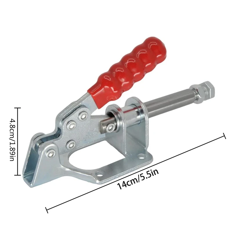 CLAMP HAND TOOL Hand Toggle CLAMP Toggle CLAMP เหล็กชุบสังกะสี Quick FIXED TOGGLE CLAMP Holding สําหรับ LATCH PUSH Pull Acti