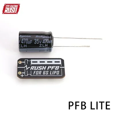 RUSHFPV RUSH PFB LITE Power Filter Board with 35V 470UF Electric Capacity for 6S LIPO FPV Brushless ESC Stacks