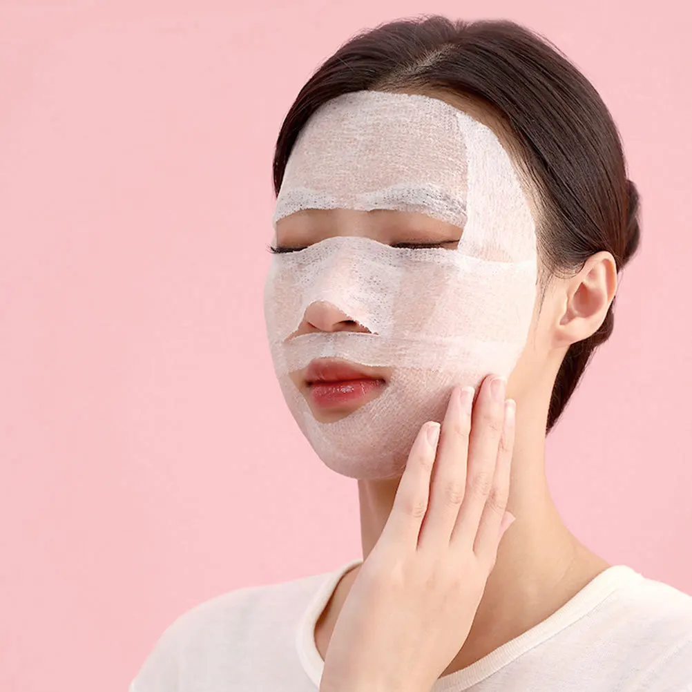 200Pcs Makeup Removal Cotton Pads Stretchable Thin Soft Makeup Remover Pads Comfortable Face Clean Pores Skin Care Accessories