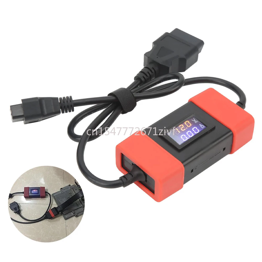 24V to 12V Truck Converter Heavy Duty Truck Diesel Adapter Cable Work for Launch X431 Thinkdiag Easydiag 3.0 2.0  3 Scanner