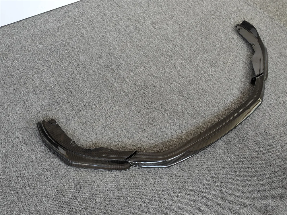 

Воздушная транспортировка, подходит для модифицированных автомобильных аксессуаров Porsche 718 Cayman Boxster, губа переднего бампера из углеродного волокна в стиле A